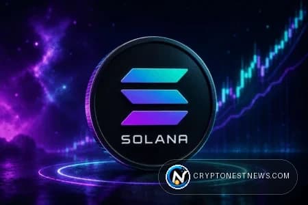 Los indicadores técnicos en el gráfico mensual de Solana sugieren que se acerca un posible cambio de tendencia a medida que la criptomoneda prueba su nivel de soporte clave de $76.